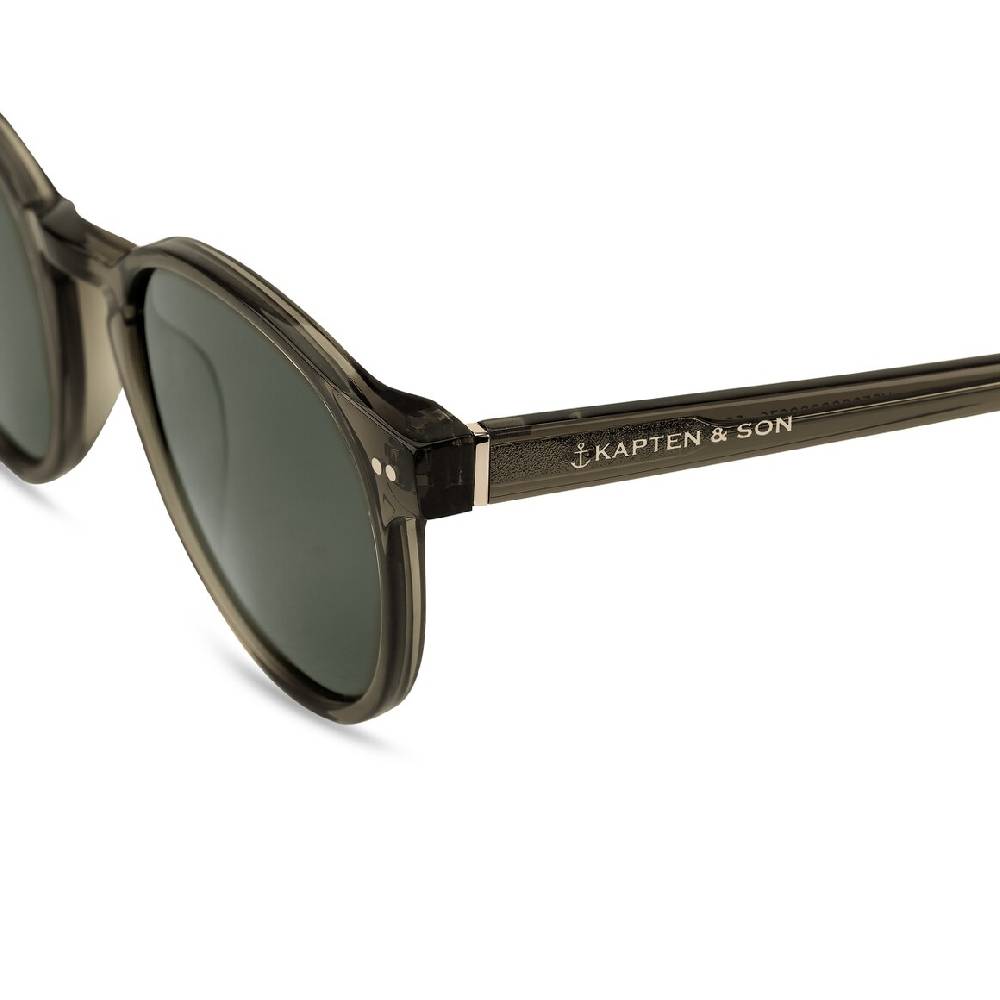 Kpten & Son Marais Transparent Olive Green Clearance-Verkauf