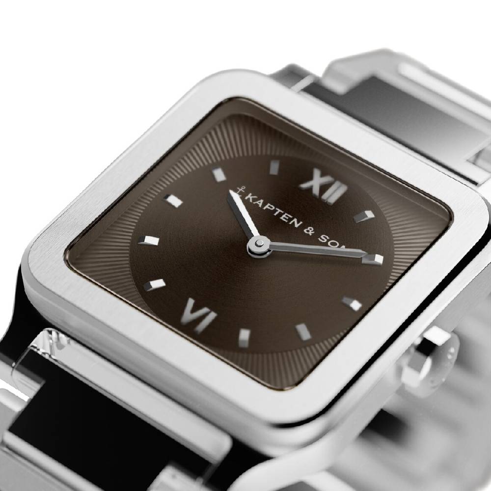 Kpten & Son Tresor Silver Brown Bold Steel Muttertagsangebot