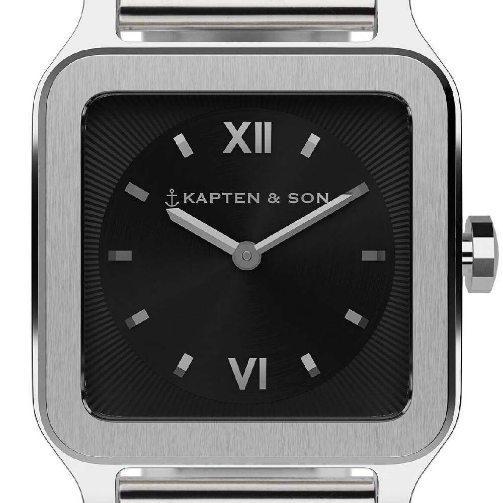 Kpten & Son Tresor Silver Black Steel Heißer Verkauf