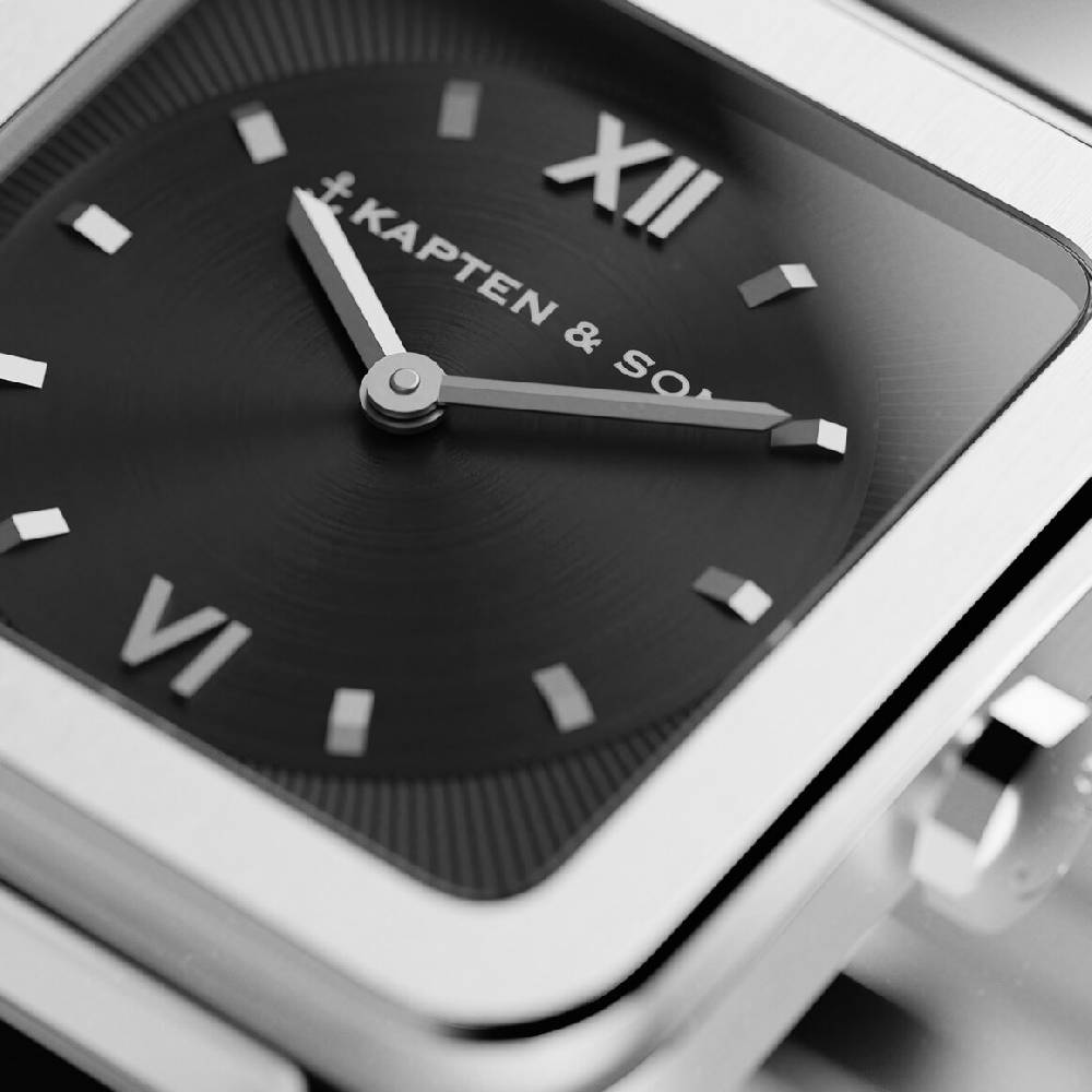 Kpten & Son Tresor Silver Black Steel Heißer Verkauf