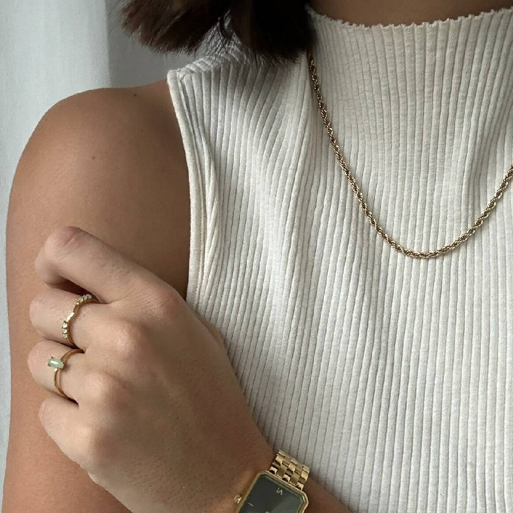 Kpten & Son Necklace Helix Gold Große Rabatte