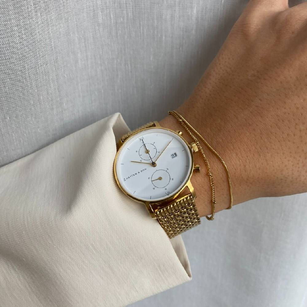 Kpten & Son Bracelet Sphere Gold Tägliche Deals