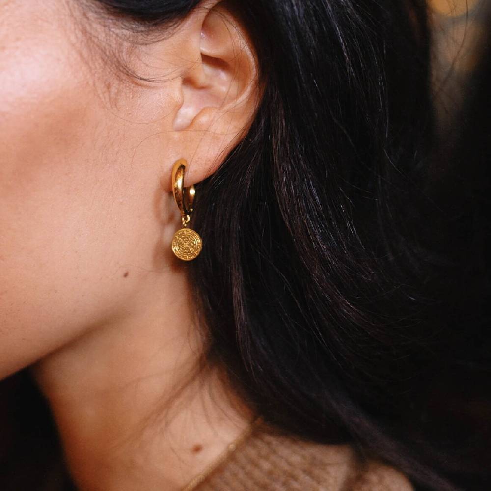 Kpten & Son Earring Charming Marrakech Gold Kostenlose Rückgabe
