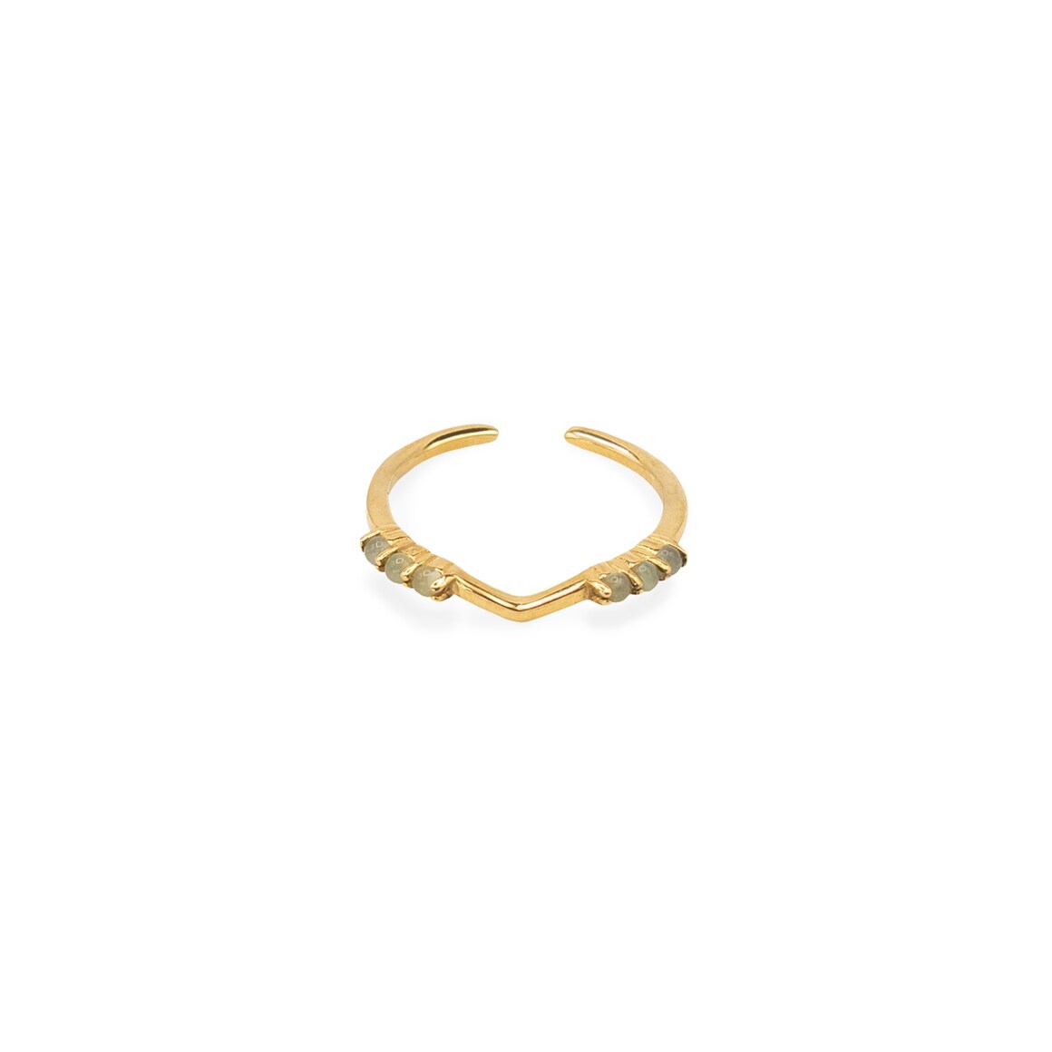 Kpten & Son Ring Harmony Stone Gold Letzte 3 Tage