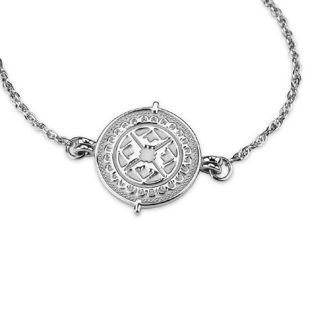 Kpten & Son Bracelet Coin Marrakech Silver Letzter Tag