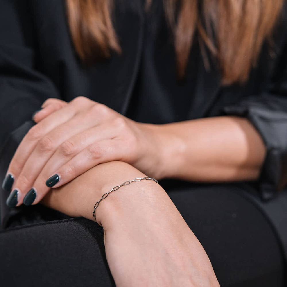 Kpten & Son Bracelet Lock Silver Bis zu 65% Rabatt