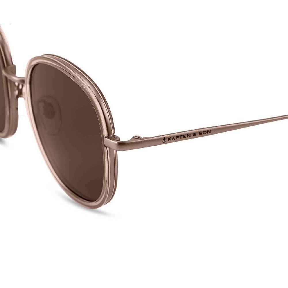Kpten & Son Amsterdam Large Transparent Hazel Brown 2025