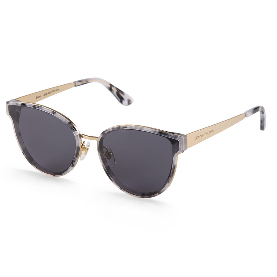Kpten & Son Seoul Grey Tortoise Black Auslauf