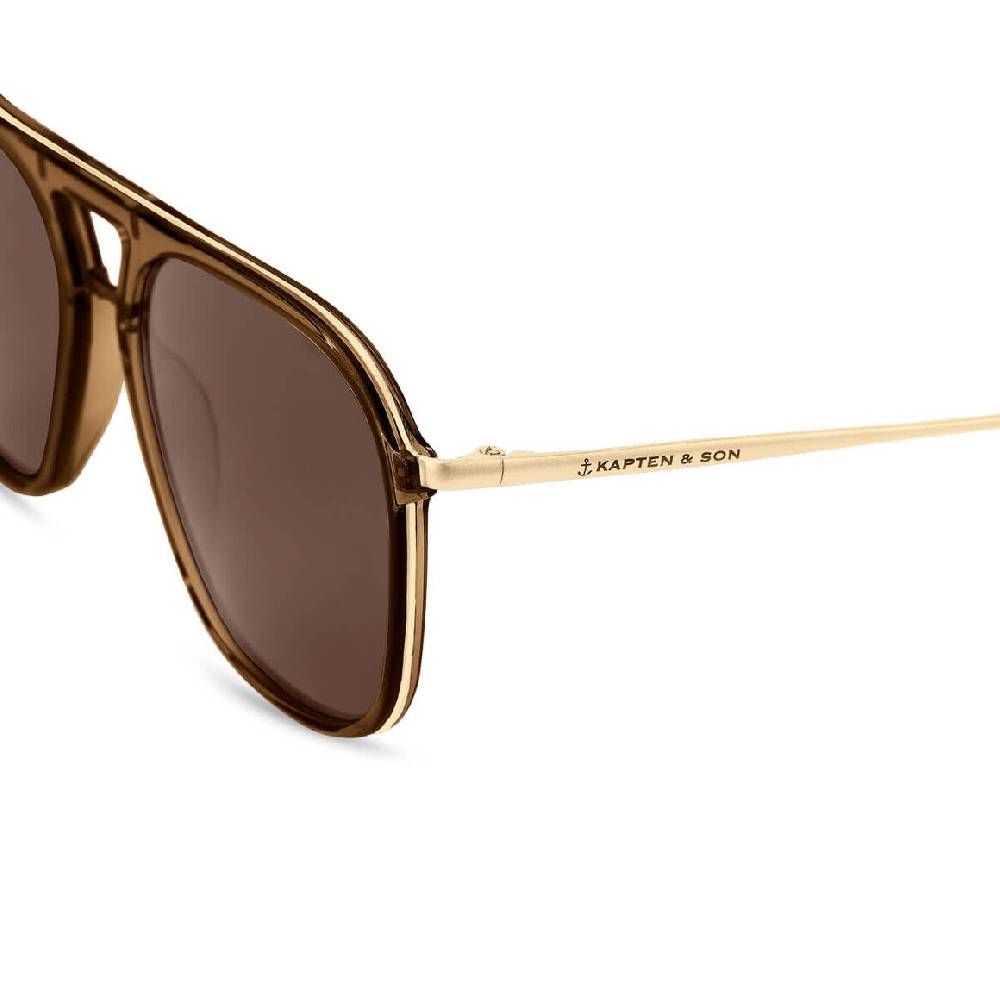 Kpten & Son Zurich Transparent Caramel Brown Blitzverkäufe
