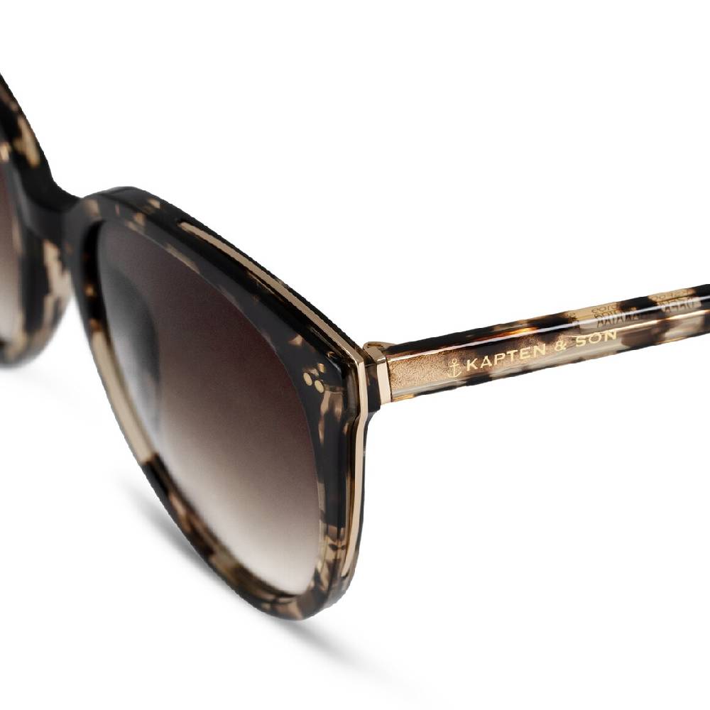 Kpten & Son Manhattan Crystal Tortoise Brown Nur für heute