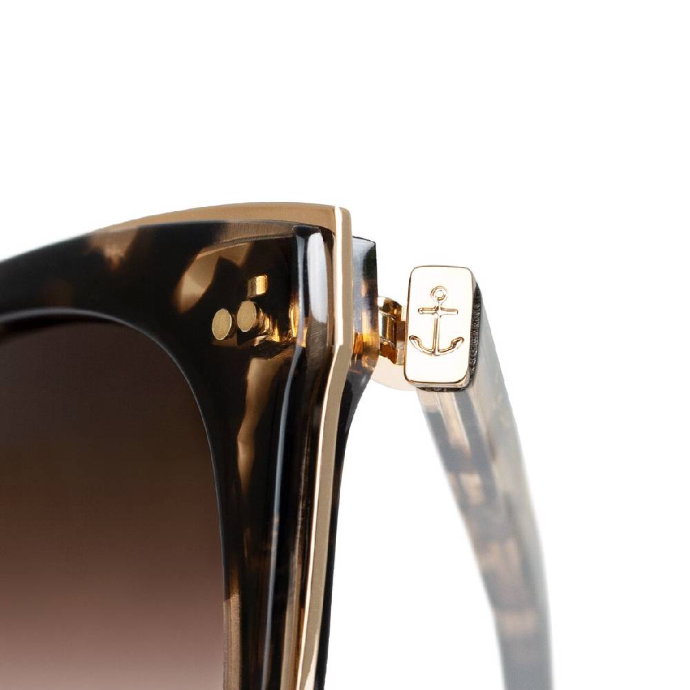 Kpten & Son Manhattan Crystal Tortoise Brown Nur für heute