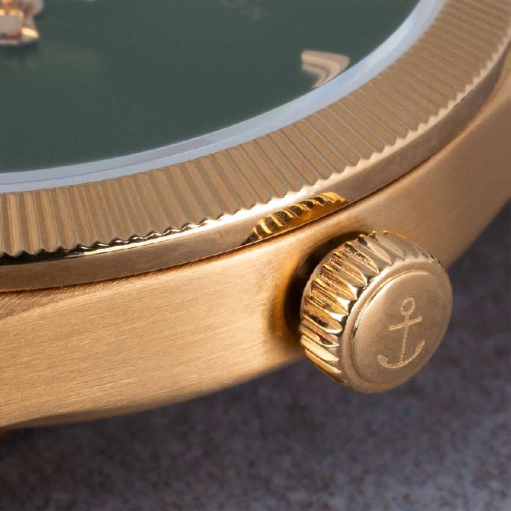 Kpten & Son Crush Gold Green Steel Clearance-Verkauf