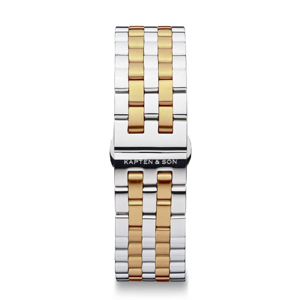 Kpten & Son Steel Strap Silver Bicolor Black Friday Preise