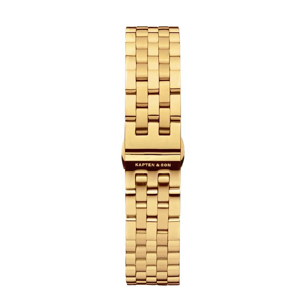 Kpten & Son Steel Strap Gold Im Verkauf