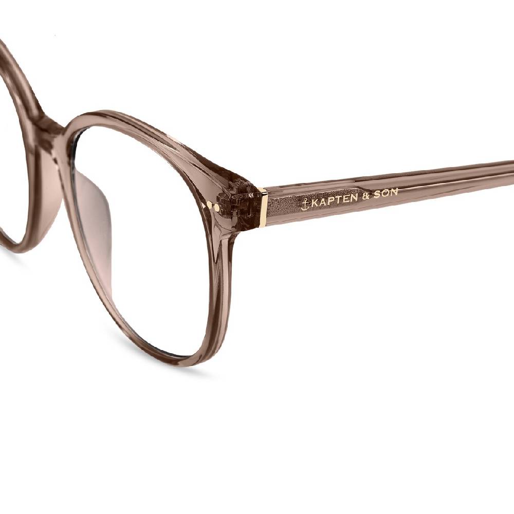 Kpten & Son Nairobi Transparent Hazel mit Sehstärke Räumungsverkauf