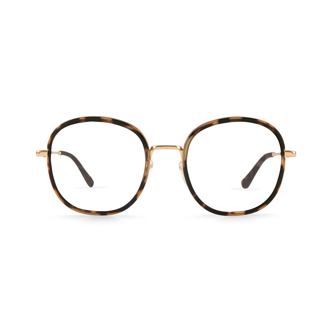 Kpten & Son Amsterdam Large Umber Tortoise mit Sehstärke Begrenzt auf 3 Tage