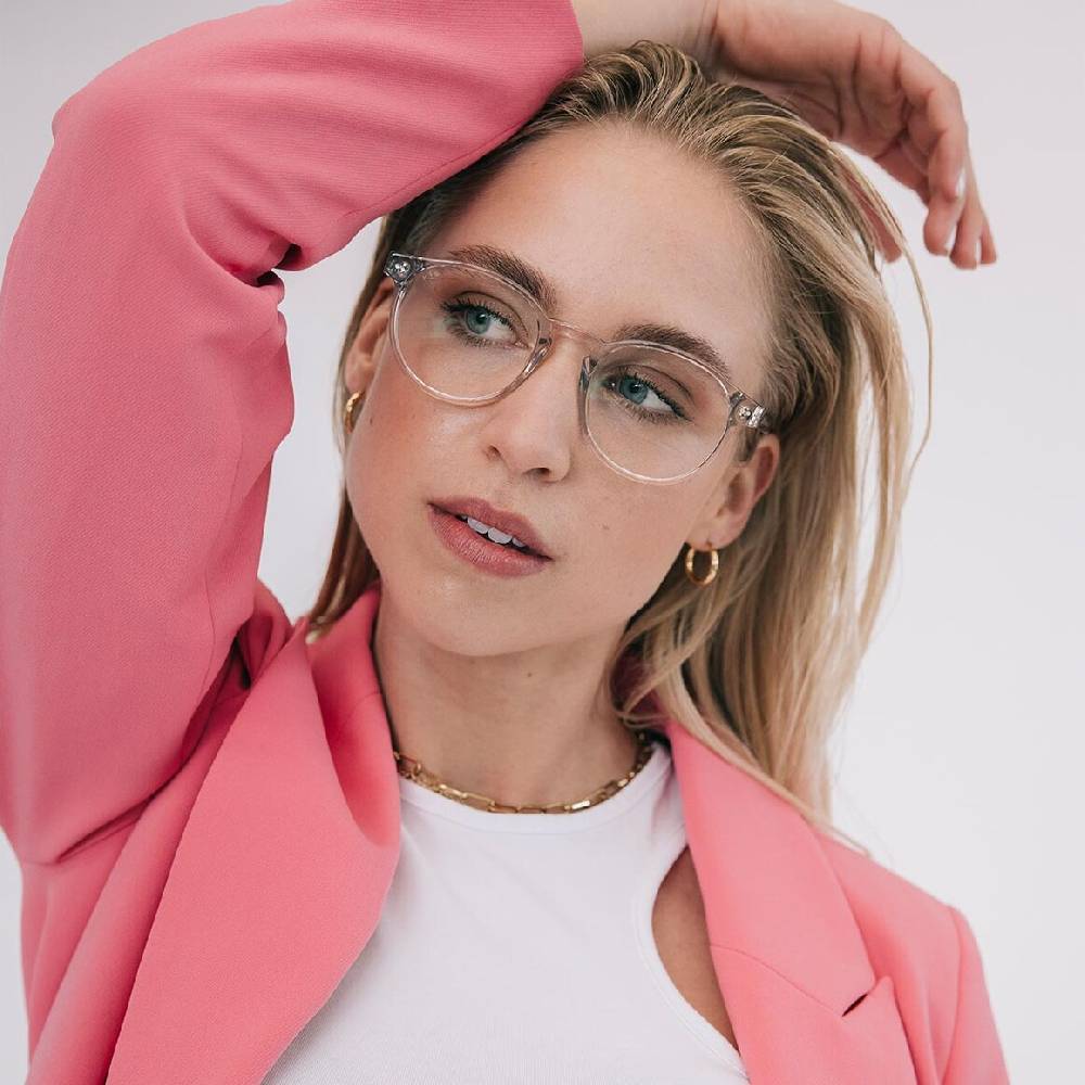 Kpten & Son Marais Transparent Grey mit Sehstärke 50% Rabatt für begrenzte Zeit