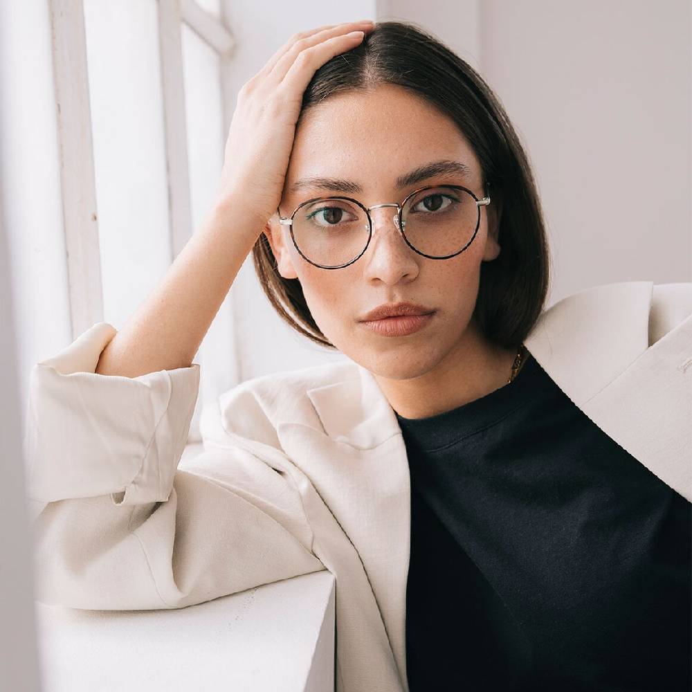 Kpten & Son London Small Silver Tortoise mit Sehstärke Hotsell