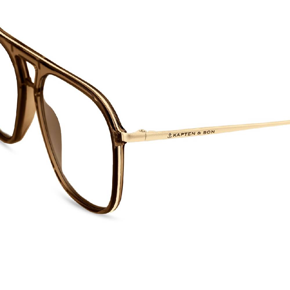 Kpten & Son Zurich Transparent Caramel mit Sehstärke Limitierter Zeitrabatt