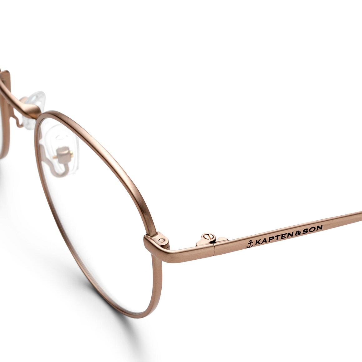 Kpten & Son London Small Matt Rose Gold mit Sehstärke Fabrik Onlineshop