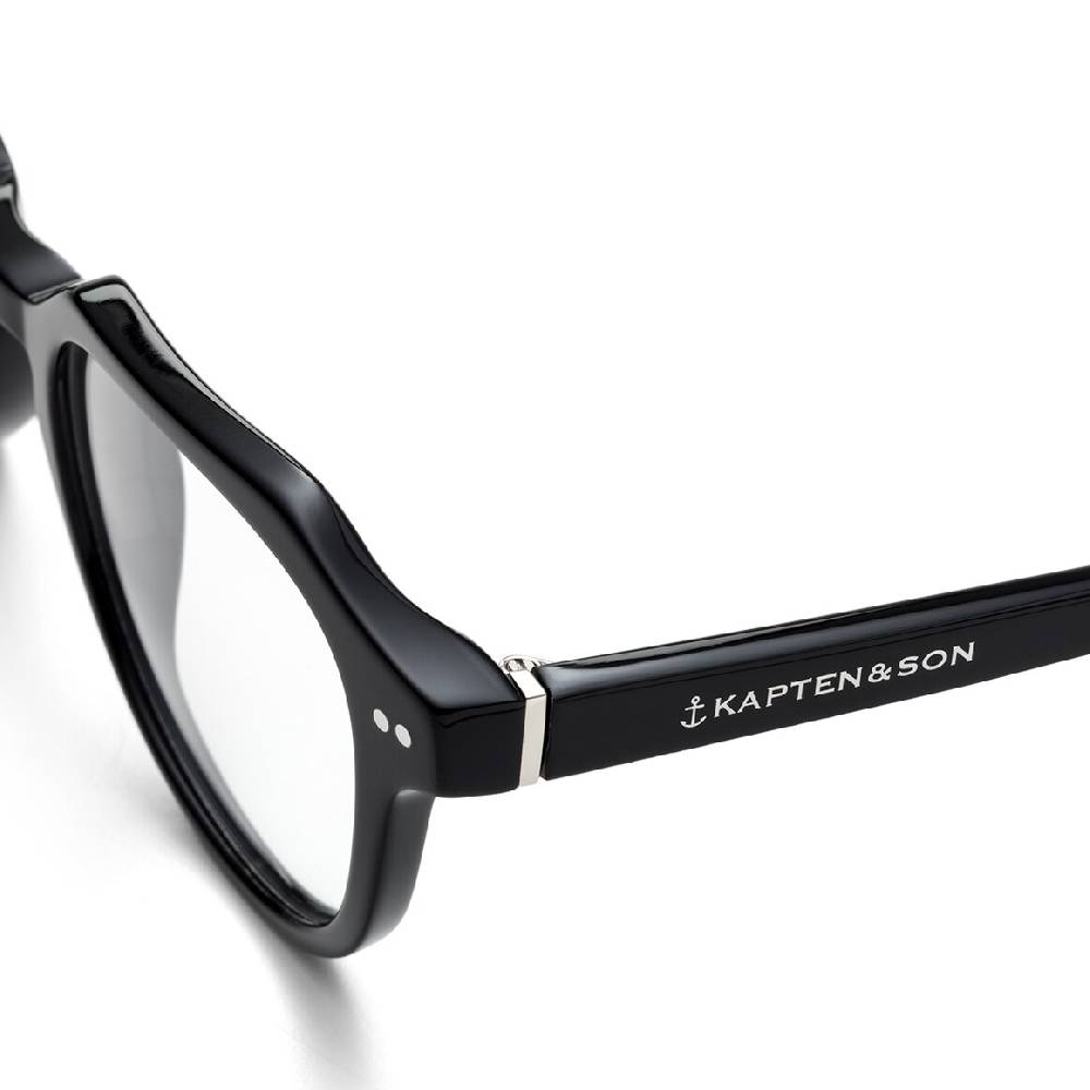 Kpten & Son Montmartre Shine Black mit Sehstärke Großer Ausverkauf