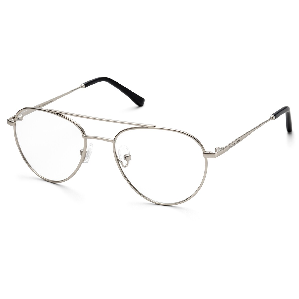 Kpten & Son Soho Matt Silver mit Sehstärke Kauf eins, bekomm eins gratis