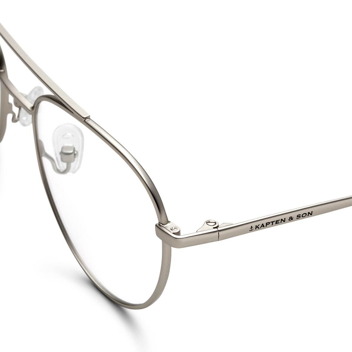 Kpten & Son Soho Matt Silver mit Sehstärke Kauf eins, bekomm eins gratis
