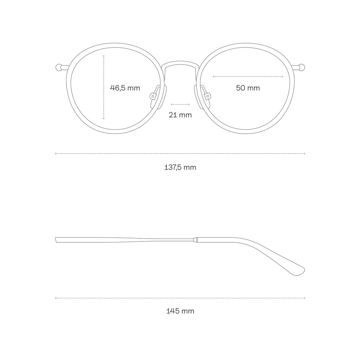Kpten & Son Amsterdam Transparent Hazel mit Sehstärke Super Sparpreis