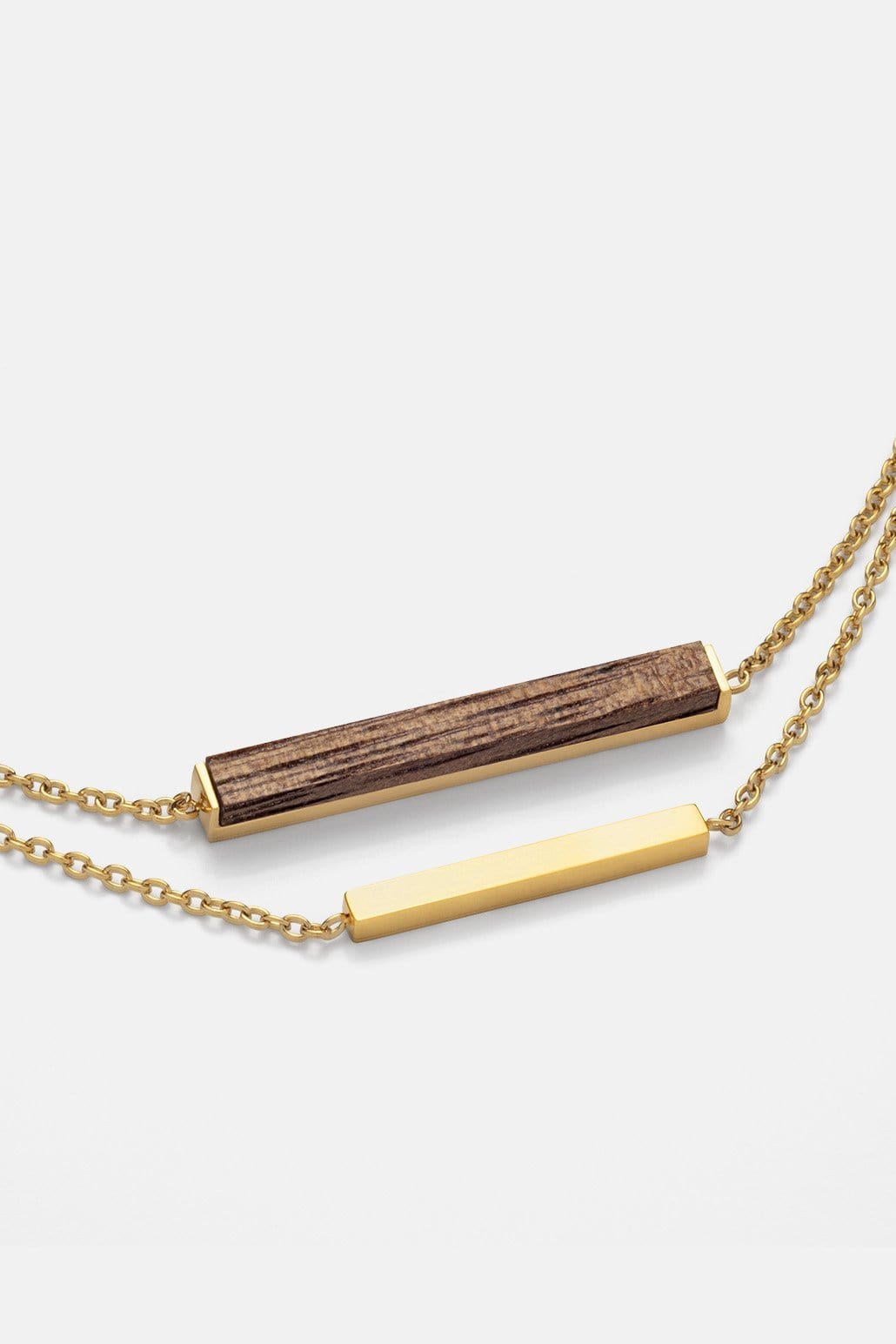 Kerbholz RECTANGLE BRACELET Rosenholz VIP-Rabatte