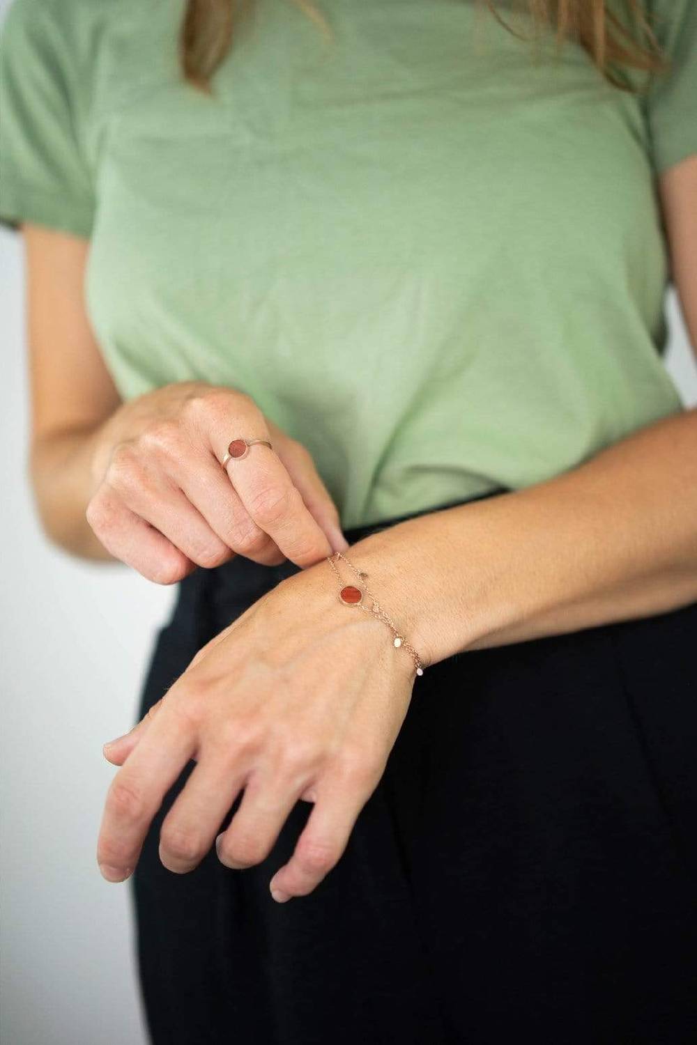 Kerbholz CIRCLE DOUBLE BRACELET Walnuss JETZT KAUFEN
