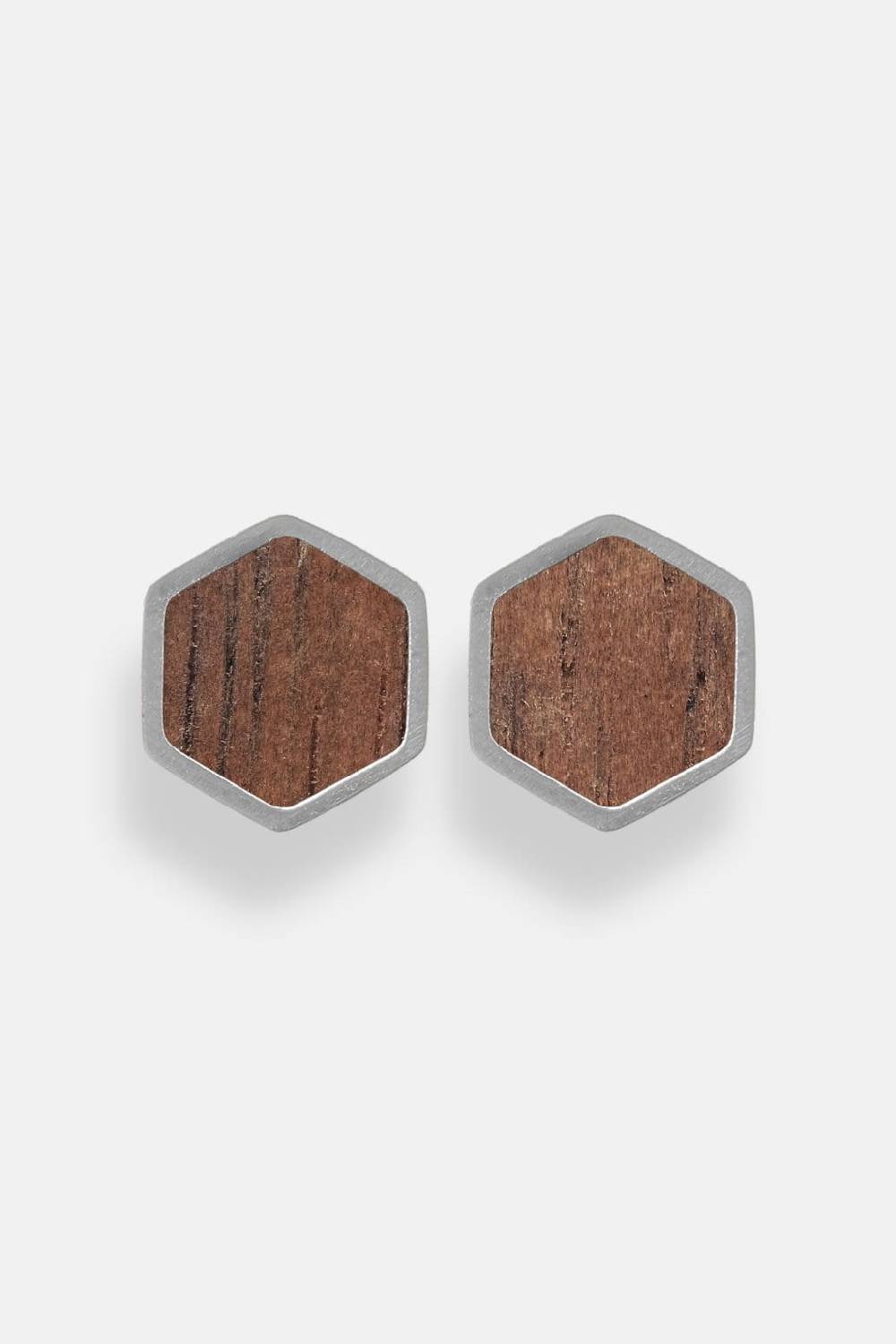 Kerbholz HEXA EARRING Walnuss Bis zu 50% Rabatt