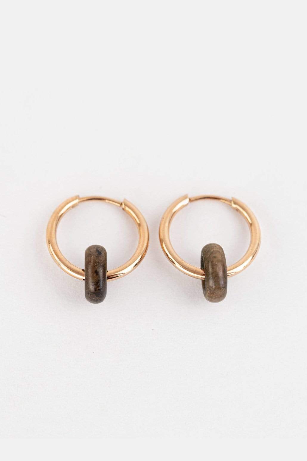 Kerbholz DONUT EARRING Walnuss Riesige Rabatte