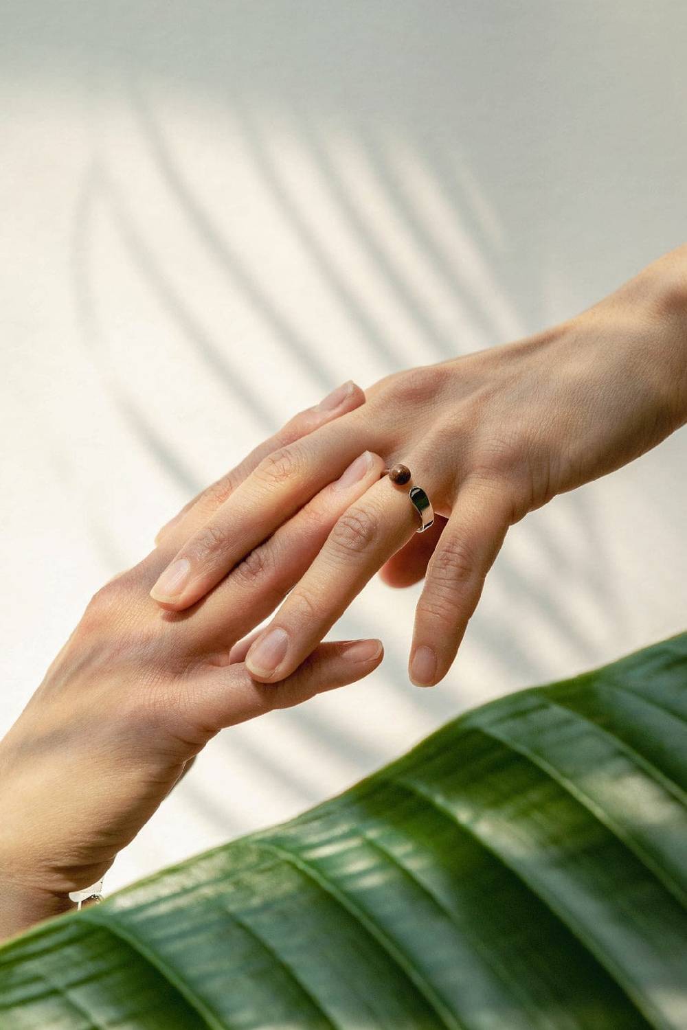 Kerbholz PEARL RING Walnuss Hotsell