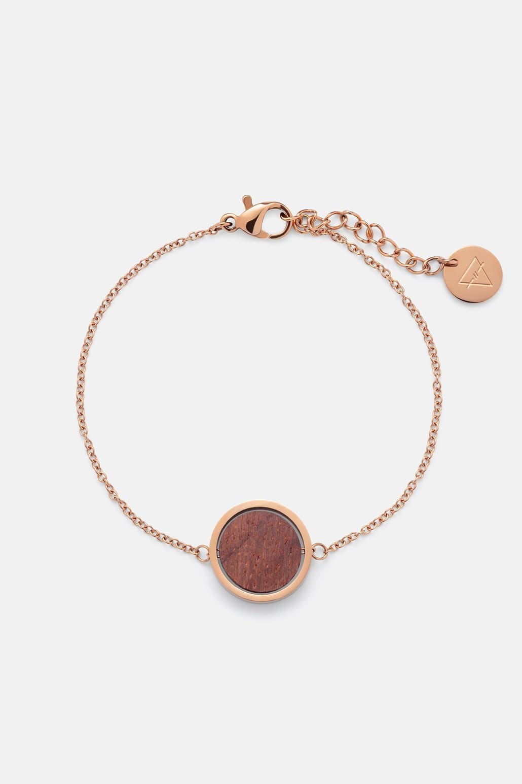 Kerbholz CIRCLE BRACELET Walnuss Kostenloser Versand