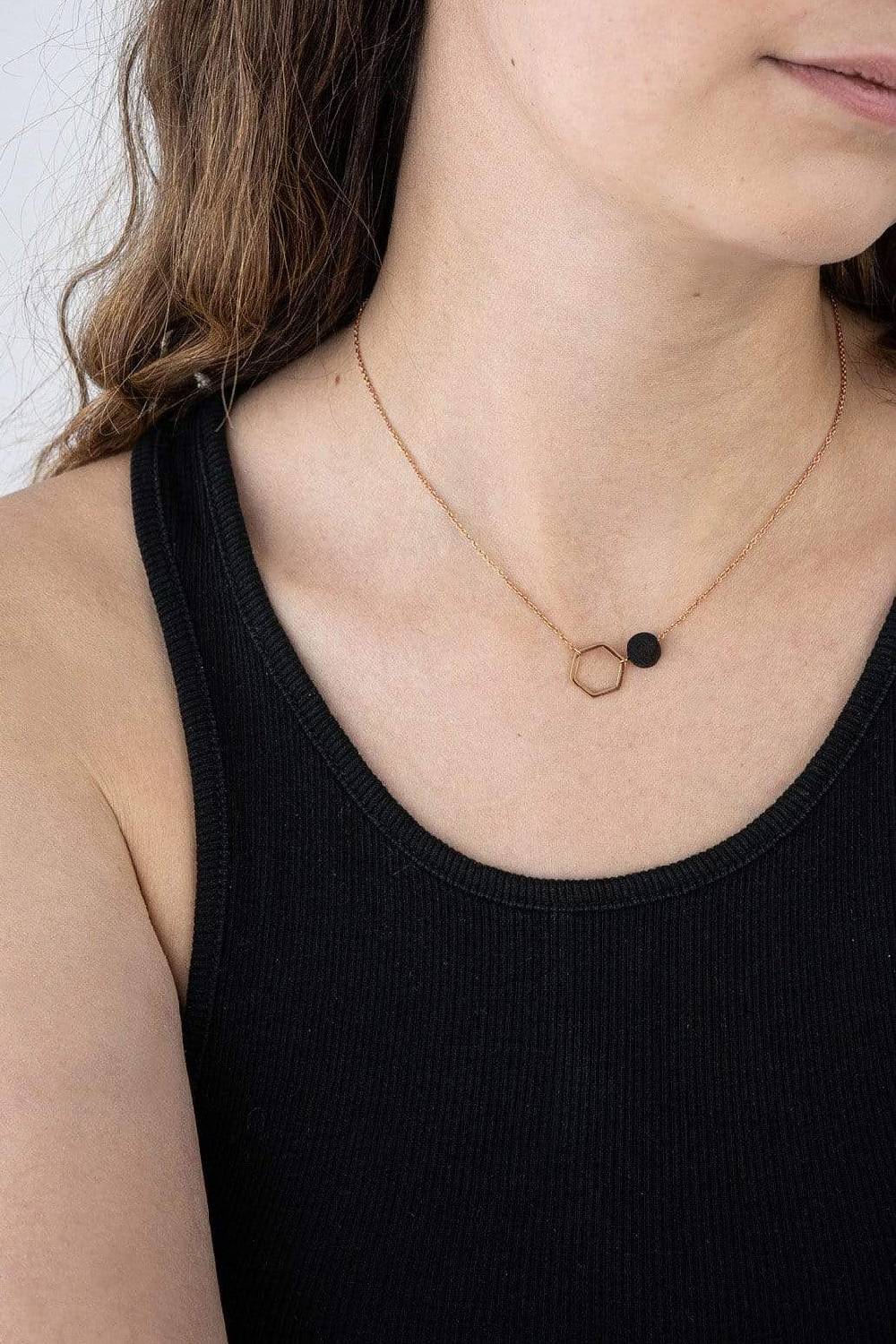 Kerbholz TWIN NECKLACE Sandelholz Flash Sale