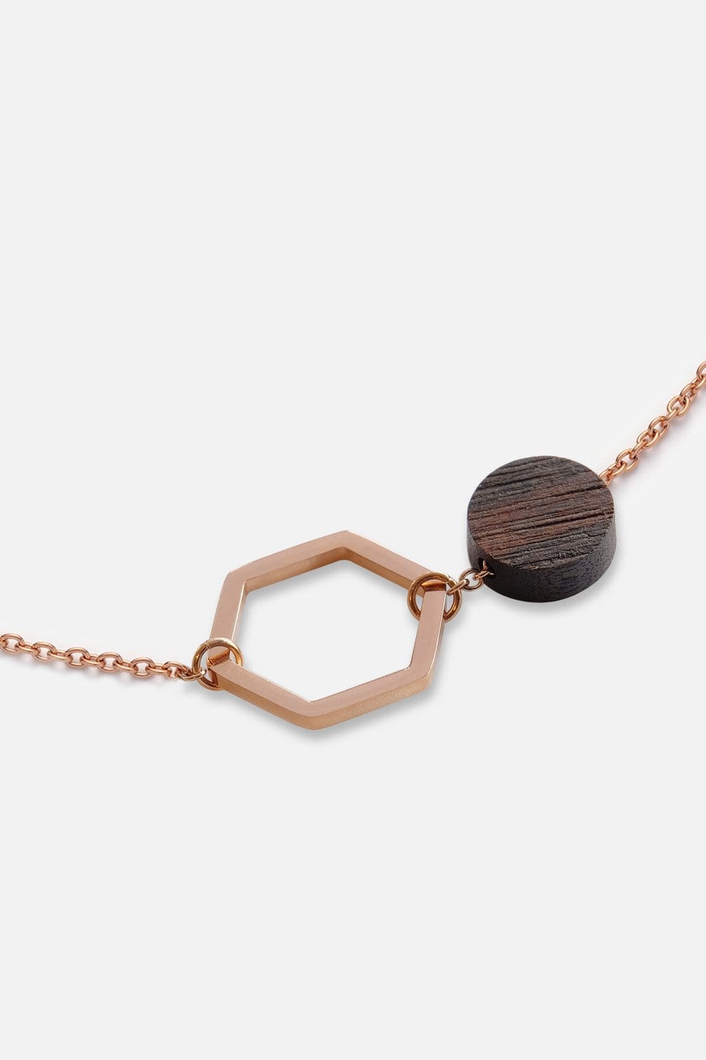 Kerbholz TWIN NECKLACE Walnuss Begrenztes Angebot
