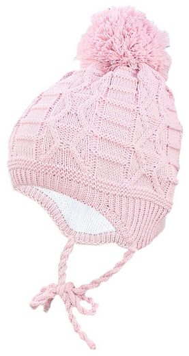 TUPTAM Strickmütze TupTam Baby Winter Mütze Strickmütze zum Binden mehr Outlet