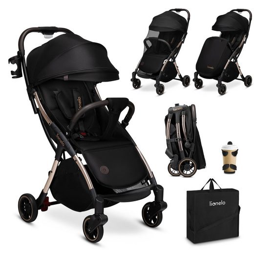 LIONELO Kinder-Buggy JULIE ONE Fußdecke,Getränkehalter,bis 22KG [Airline-Gepäck] mehr Angebote