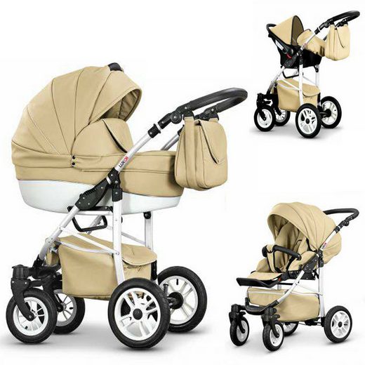 COLETTO Kombi-Kinderwagen Craft Eco 4 in 1 inkl. Sportsitz, Autositz und Zubehör in 16 Farben mehr JETZT KAUFEN