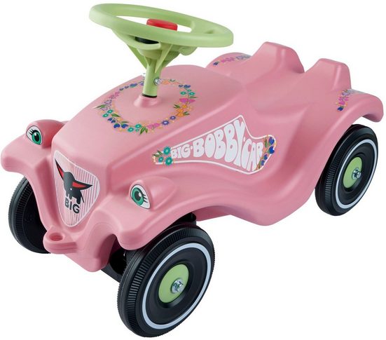 BIG Rutscherauto BIG Bobby Car Classic Flower Made in Germany mehr Günstig kaufen