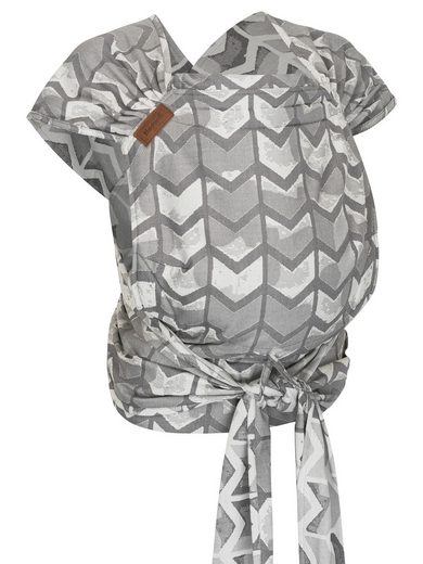 HOPPEDIZ Babytrage Hop-Tye Advanced ab Geburt (2,5 - 20 kg) - Halfbuckle mit Tuchträger mehr Osterangebot