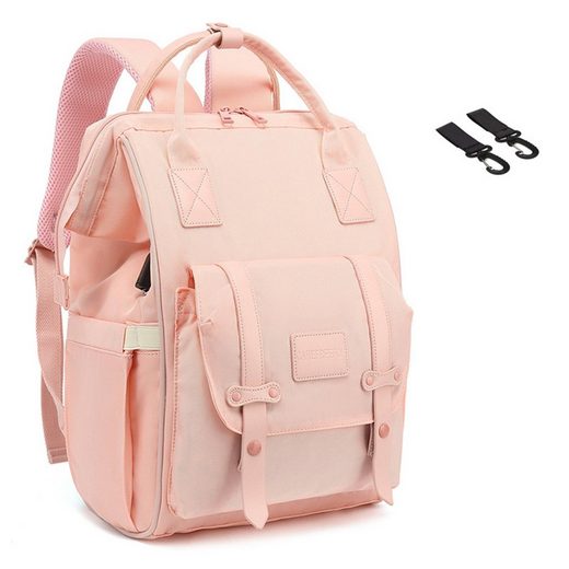 REDOM Wickelrucksack Wickeltasche Rucksack Baby Multifunktions-Babytaschen wasserabweisend (Windeln Babyflasche Milchfläsche Rucksack Tasche mit USB-Anschluss, Multifunktional, Babytasche, Wickelrucksack), mit Kinderwagen-Haken Letzte 2 Tage