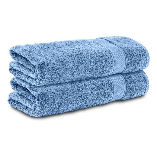 KOMFORTEC Badetücher 100% Baumwolle, 470 g/m² Frottee (2-St), Handtücher 70x140 cm Set, Weich mehr JETZT KAUFEN