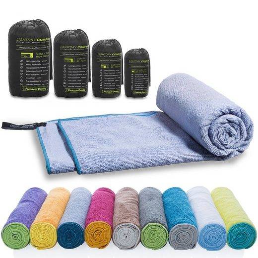 LIGHTDRY Reisehandtuch Backpack Mikrofaser Sporthandtuch Sport, Strand & Badehandtuch mehr Schlussverkauf