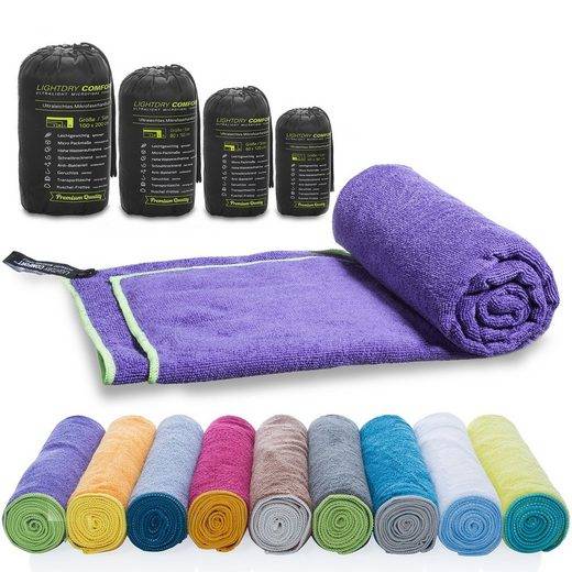 LIGHTDRY Reisehandtuch Backpack Mikrofaser Sporthandtuch Sport, Strand & Badehandtuch mehr Schlussverkauf