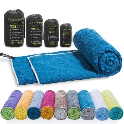 LIGHTDRY Reisehandtuch Backpack Mikrofaser Sporthandtuch Sport, Strand & Badehandtuch mehr Schlussverkauf