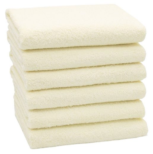 ZOLLNER Handtücher Walkfrottier (6-St), 50 x 100 cm, 100% Baumwolle, vom Hotelwäschespezialisten mehr Günstig kaufen