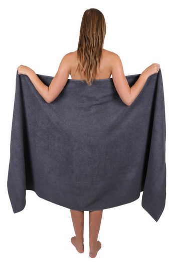 BETZ Badetuch Palermo groß XXL Größe 100 x 200 cm Saunatuch 100% Baumwolle (1 Stück, 1-St) mehr Heißer Verkauf