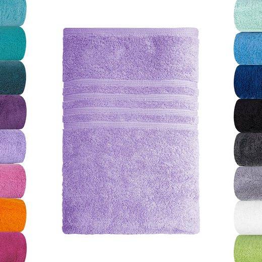 LAVEA Badetuch Bali 100x150cm aus 100% Bio-Baumwolle, einzigartig weiches Badetuch mit 500 g/m² (1-St), hochwertiges und nachhaltiges Premium Strandtuch – saugstarke Faser mehr Top Angebot