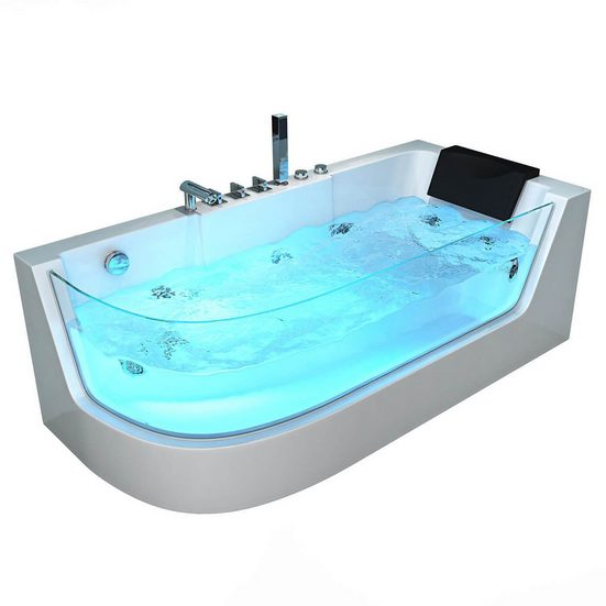 HOME DELUXE Badewanne Whirlpool CARICA mehr Kostenloser Versand international